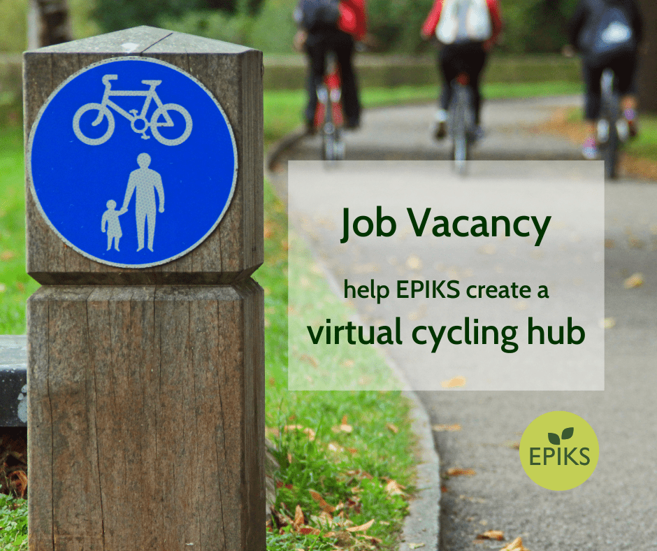 We’re Recruiting – Part Time Virtual Cycle Hub Comms Role