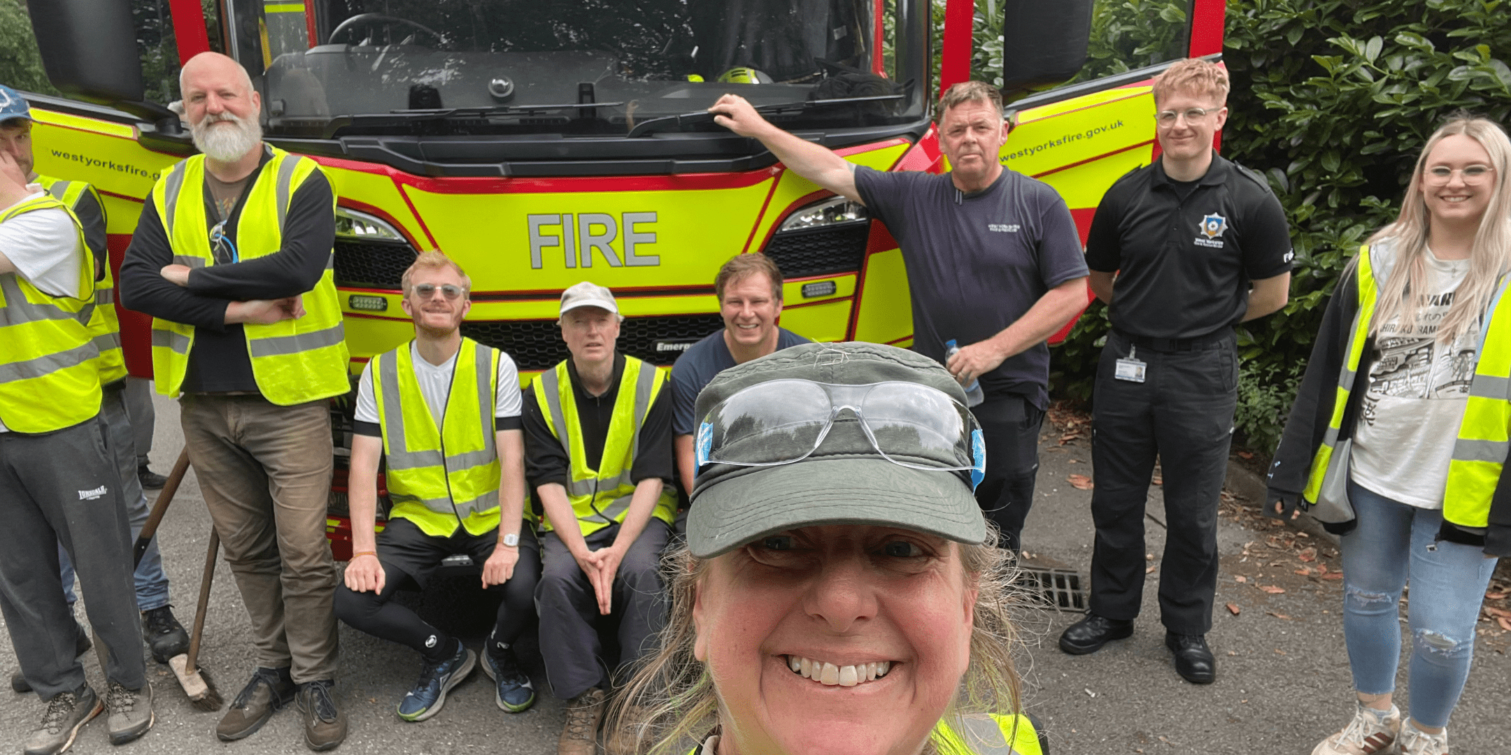 EPIKS Volunteer Rangers and the Fire and Rescue Service Joining Forces at Kilner Bank