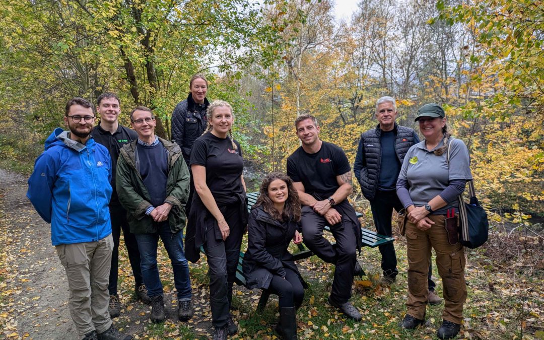 EPIKS welcomes corporate volunteers from BAM and their supply chain for Kirklees Our Cultural Heart project